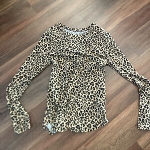 No Boundaries Animal Print Top